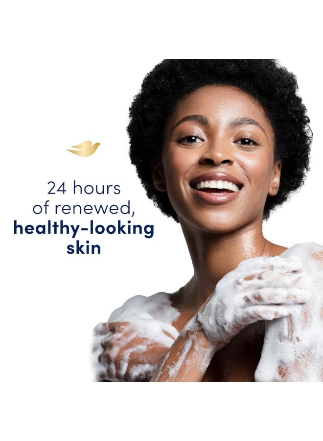 دوف غسول الجسم دوف المجدد بزيت الفاوانيا والورد، 591 مل | ترطيب دقيق يجدد البشرة لمدة 24 ساعة | خالٍ من الكبريتات والبارابين | منظف لطيف ومرطب لبشرة ناعمة وصحية المظهر - Image 4